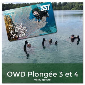 OPEN WATER DIVER SSI : Plongée 3 et 4