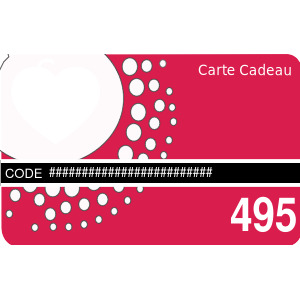 Carte cadeau : montant à définir